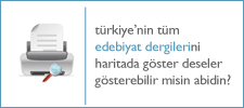 Türkiye'nin edebiyat dergileri haritası