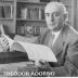 Adorno Sözcü gazetesi okurken.. Adorno, Yücel dergisi mülakatı, yıl 1934